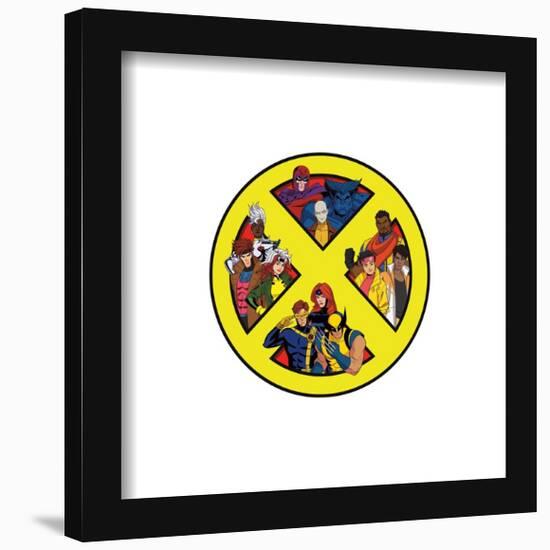 Gallery Pops Marvel X-Men '97 - Character Logo Wall Art-Trends International-Framed Gallery Pops