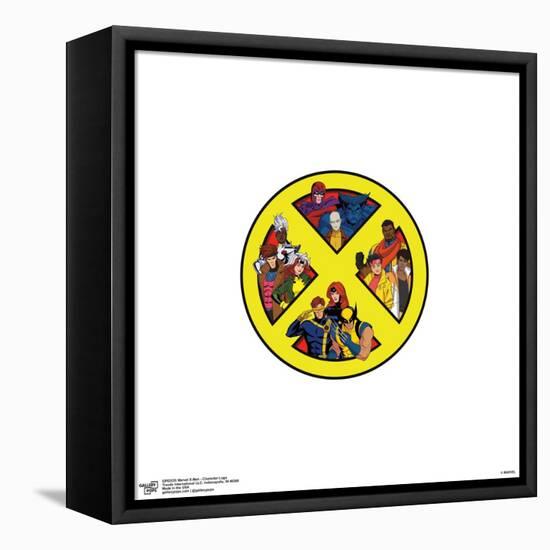 Gallery Pops Marvel X-Men '97 - Character Logo Wall Art-Trends International-Framed Stretched Canvas