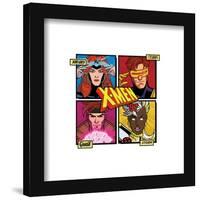 Gallery Pops Marvel X-Men '97 - Comic Panel Grid Wall Art-Trends International-Framed Gallery Pops