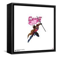 Gallery Pops Marvel X-Men '97 - Gambit Badge Wall Art-Trends International-Framed Stretched Canvas