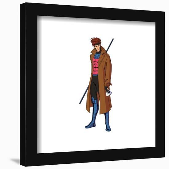 Gallery Pops Marvel X-Men '97 - Gambit Character Art Wall Art-Trends International-Framed Gallery Pops