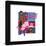 Gallery Pops Marvel X-Men '97 - Gambit Frame Break Wall Art-Trends International-Framed Gallery Pops