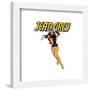 Gallery Pops Marvel X-Men '97 - Jean Grey Badge Wall Art-Trends International-Framed Gallery Pops