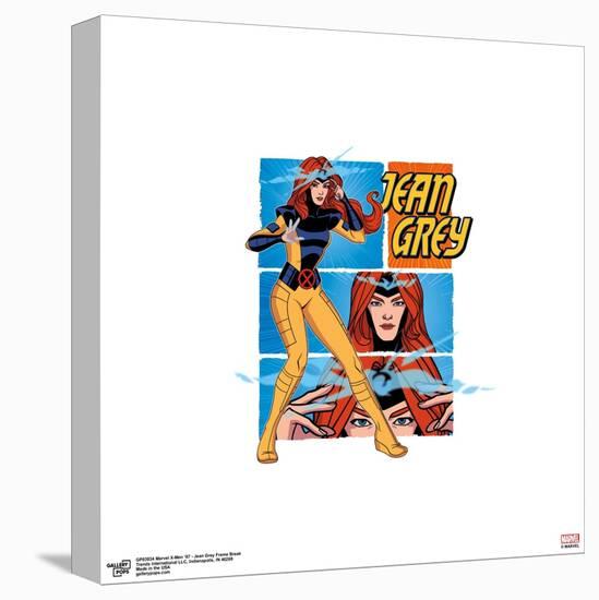 Gallery Pops Marvel X-Men '97 - Jean Grey Frame Break Wall Art-Trends International-Stretched Canvas