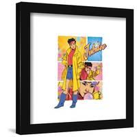 Gallery Pops Marvel X-Men '97 - Jubilee Frame Break Wall Art-Trends International-Framed Gallery Pops