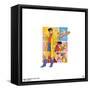 Gallery Pops Marvel X-Men '97 - Jubilee Frame Break Wall Art-Trends International-Framed Stretched Canvas