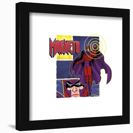 Gallery Pops Marvel X-Men '97 - Magneto Frame Break Wall Art-Trends International-Framed Gallery Pops