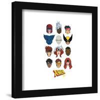 Gallery Pops Marvel X-Men '97 - Mutant Grid Wall Art-Trends International-Framed Gallery Pops