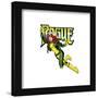 Gallery Pops Marvel X-Men '97 - Rogue Badge Wall Art-Trends International-Framed Gallery Pops