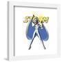 Gallery Pops Marvel X-Men '97 - Storm Badge Wall Art-Trends International-Framed Gallery Pops