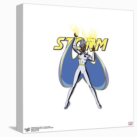 Gallery Pops Marvel X-Men '97 - Storm Badge Wall Art-Trends International-Stretched Canvas