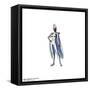 Gallery Pops Marvel X-Men '97 - Storm Character Art Wall Art-Trends International-Framed Stretched Canvas