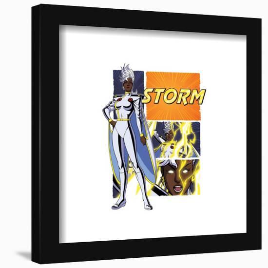 Gallery Pops Marvel X-Men '97 - Storm Frame Break Wall Art-Trends International-Framed Gallery Pops