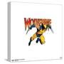 Gallery Pops Marvel X-Men '97 - Wolverine Badge Wall Art-Trends International-Stretched Canvas