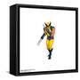 Gallery Pops Marvel X-Men '97 - Wolverine Character Art Wall Art-Trends International-Framed Stretched Canvas