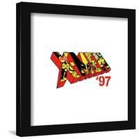 Gallery Pops Marvel X-Men '97 - X-Men 3D Logo Wall Art-Trends International-Framed Gallery Pops