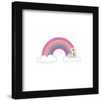 Gallery Pops Mattel Barbie (2023) - Barbie Rainbow Wall Art-Trends International-Framed Gallery Pops