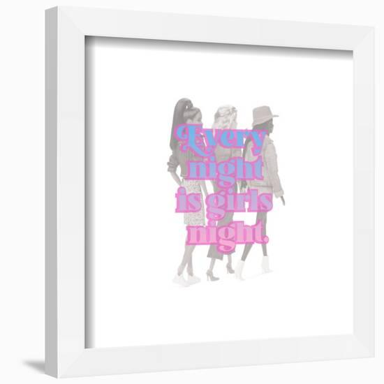 Gallery Pops Mattel Barbie (2023) - Every Night Is Girl's Night Wall Art-Trends International-Framed Gallery Pops