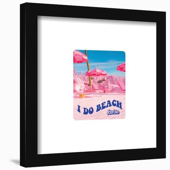 Gallery Pops Mattel Barbie (2023) - I Do Beach Graphic Wall Art-Trends International-Framed Gallery Pops
