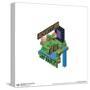 Gallery Pops Minecraft - Adventure Is An Attitude Wall Art-Trends International-Stretched Canvas