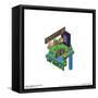 Gallery Pops Minecraft - Adventure Is An Attitude Wall Art-Trends International-Framed Stretched Canvas