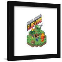 Gallery Pops Minecraft - Create, Explore, Survive Wall Art-Trends International-Framed Gallery Pops