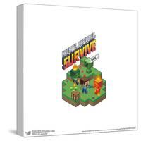 Gallery Pops Minecraft - Create, Explore, Survive Wall Art-Trends International-Stretched Canvas