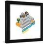 Gallery Pops Minecraft - Diamond Miner Wall Art-Trends International-Framed Gallery Pops