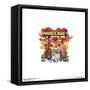 Gallery Pops Minecraft - Funtage Animals Wall Art-Trends International-Framed Stretched Canvas