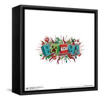 Gallery Pops Minecraft - Funtage Boom TNT Wall Art-Trends International-Framed Stretched Canvas