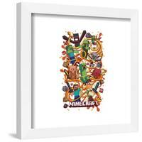 Gallery Pops Minecraft - Funtage Overworld Wall Art-Trends International-Framed Gallery Pops