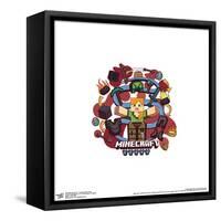 Gallery Pops Minecraft - Funtage Player Alex Wall Art-Trends International-Framed Stretched Canvas