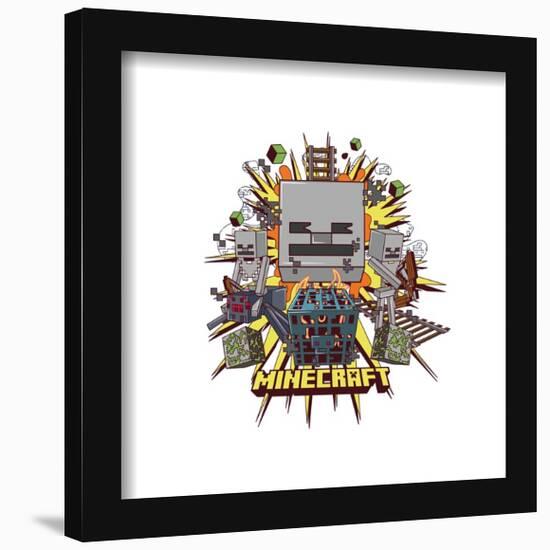 Gallery Pops Minecraft - Funtage Skeletons Wall Art-Trends International-Framed Gallery Pops