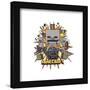 Gallery Pops Minecraft - Funtage Skeletons Wall Art-Trends International-Framed Gallery Pops