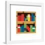 Gallery Pops Minecraft: Iconic Pixels - Blocks - Bookshelf Wall Art-Trends International-Framed Gallery Pops