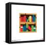 Gallery Pops Minecraft: Iconic Pixels - Blocks - Bookshelf Wall Art-Trends International-Framed Stretched Canvas