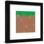 Gallery Pops Minecraft: Iconic Pixels - Blocks - Grass Wall Art-Trends International-Framed Gallery Pops