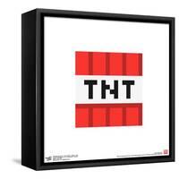 Gallery Pops Minecraft: Iconic Pixels - Blocks - TNT Wall Art-Trends International-Framed Stretched Canvas