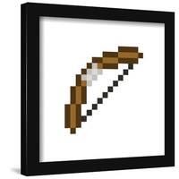 Gallery Pops Minecraft: Iconic Pixels - Items - Bow Wall Art-Trends International-Framed Gallery Pops