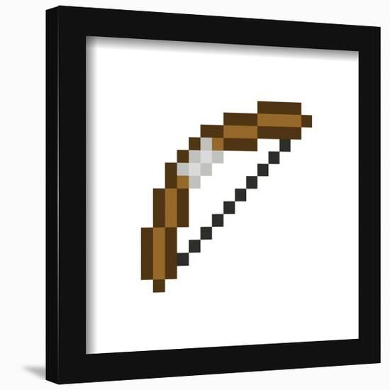 Gallery Pops Minecraft: Iconic Pixels - Items - Bow Wall Art-Trends International-Framed Gallery Pops