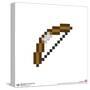 Gallery Pops Minecraft: Iconic Pixels - Items - Bow Wall Art-Trends International-Stretched Canvas