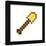 Gallery Pops Minecraft: Iconic Pixels - Items - Gold Shovel Wall Art-Trends International-Framed Gallery Pops