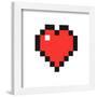 Gallery Pops Minecraft: Iconic Pixels - Items - Heart Wall Art-Trends International-Framed Gallery Pops