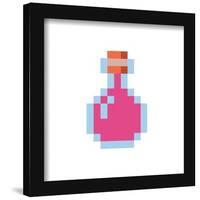 Gallery Pops Minecraft: Iconic Pixels - Items - Potion Wall Art-Trends International-Framed Gallery Pops