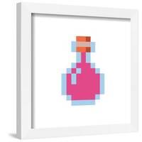 Gallery Pops Minecraft: Iconic Pixels - Items - Potion Wall Art-Trends International-Framed Gallery Pops