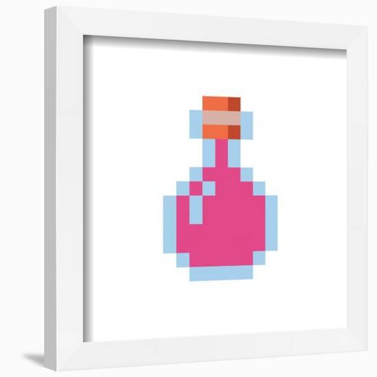 Gallery Pops Minecraft: Iconic Pixels - Items - Potion Wall Art-Trends International-Framed Gallery Pops