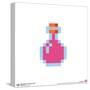 Gallery Pops Minecraft: Iconic Pixels - Items - Potion Wall Art-Trends International-Stretched Canvas