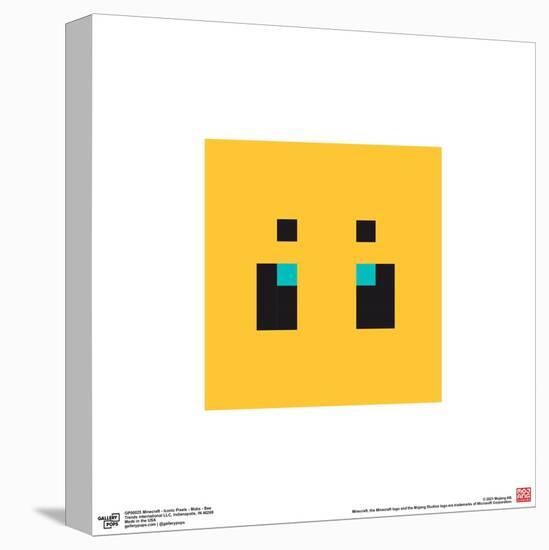 Gallery Pops Minecraft: Iconic Pixels - Mobs - Bee Wall Art-Trends International-Stretched Canvas