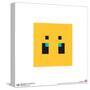 Gallery Pops Minecraft: Iconic Pixels - Mobs - Bee Wall Art-Trends International-Stretched Canvas