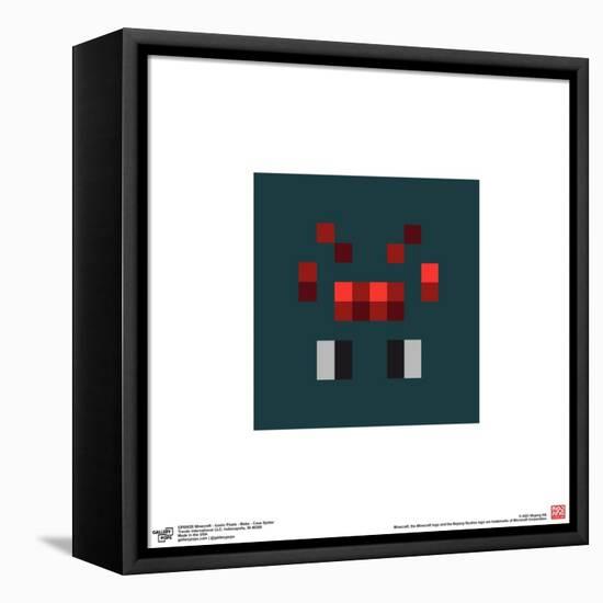 Gallery Pops Minecraft: Iconic Pixels - Mobs - Cave Spider Wall Art-Trends International-Framed Stretched Canvas